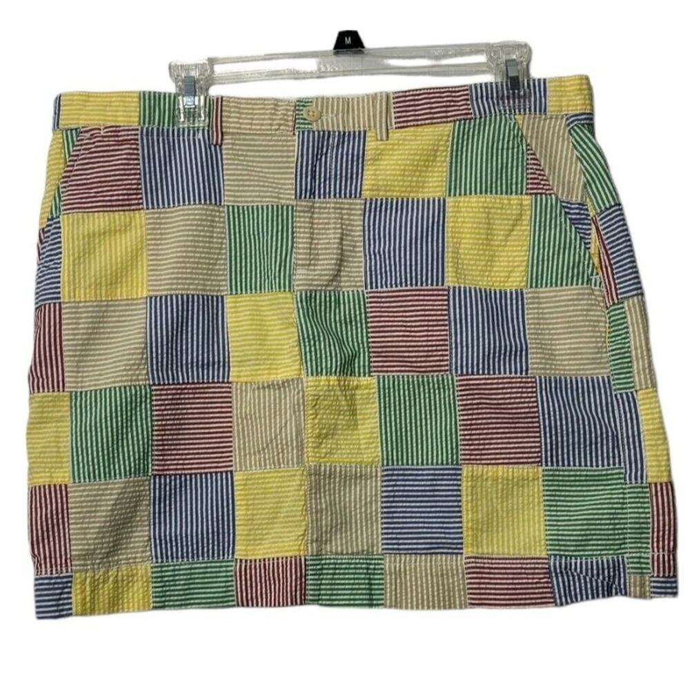 Ralph Lauren Multicolor Patchwork Mini Skirt - image 1